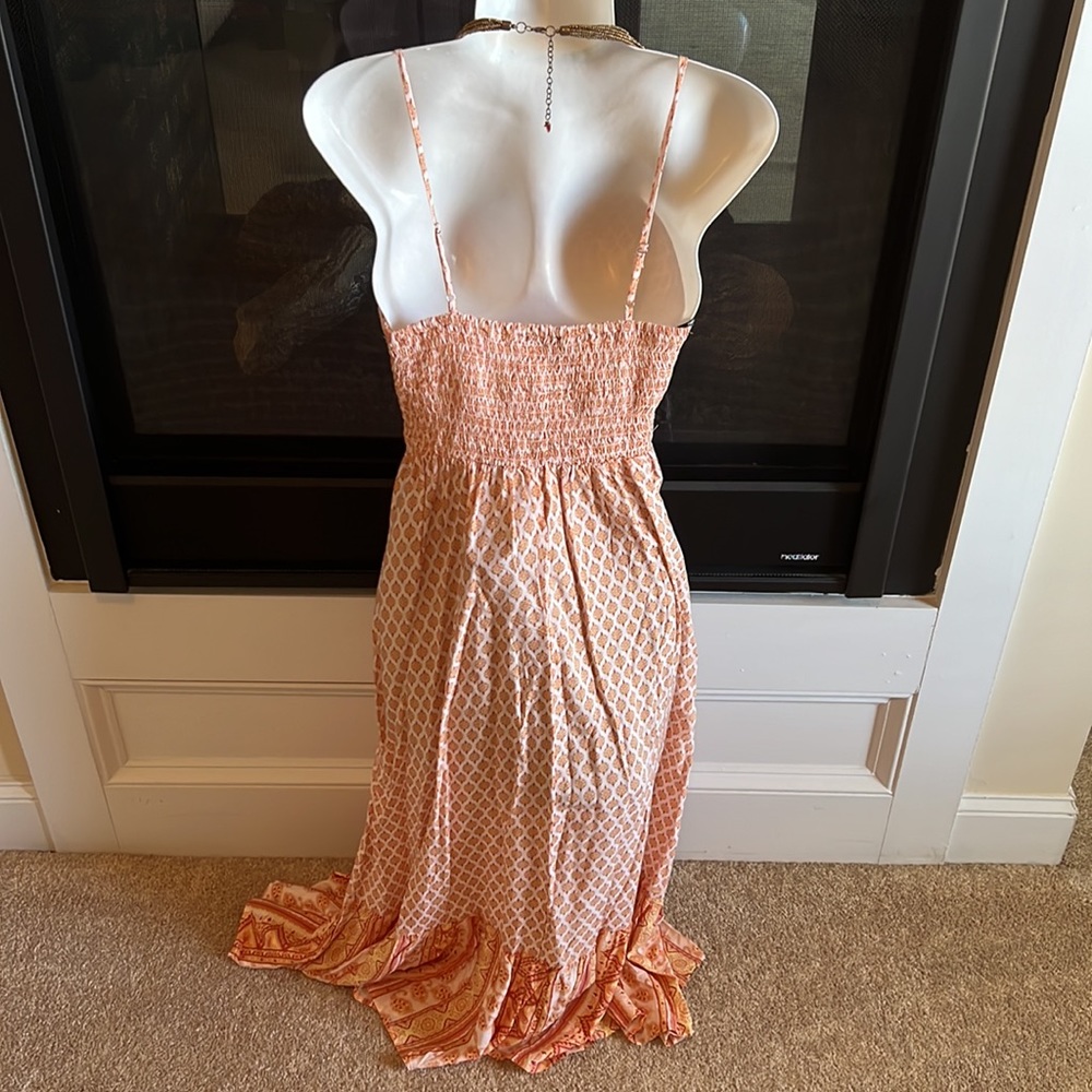 Spaghetti Strap summer maxi dress M - Picture 5 of 7